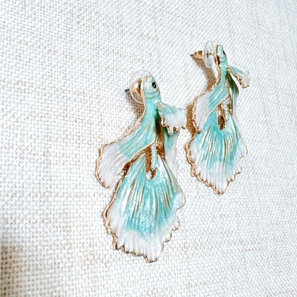 Fish earrings #1243 - Picture 3 of 4